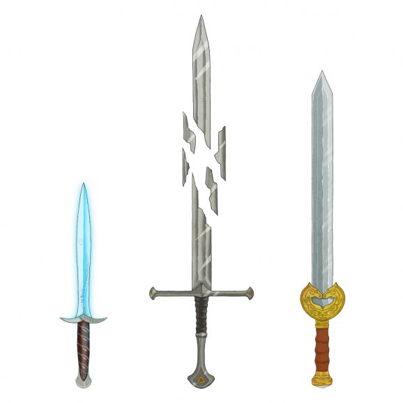 Lord of the Rings Weapons